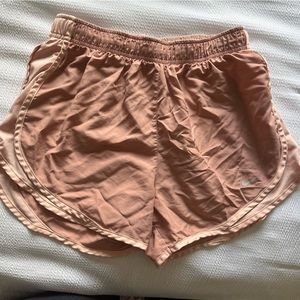 Nike Light Pink Running Shorts Size M